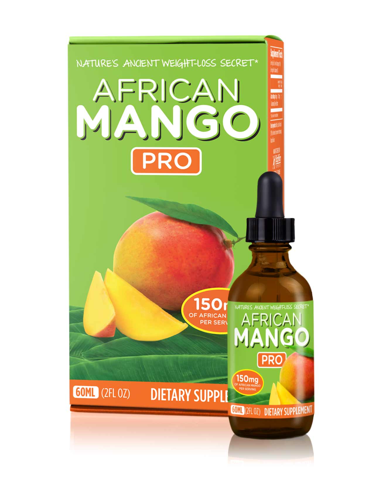 African Mango Pro Box and Bottle