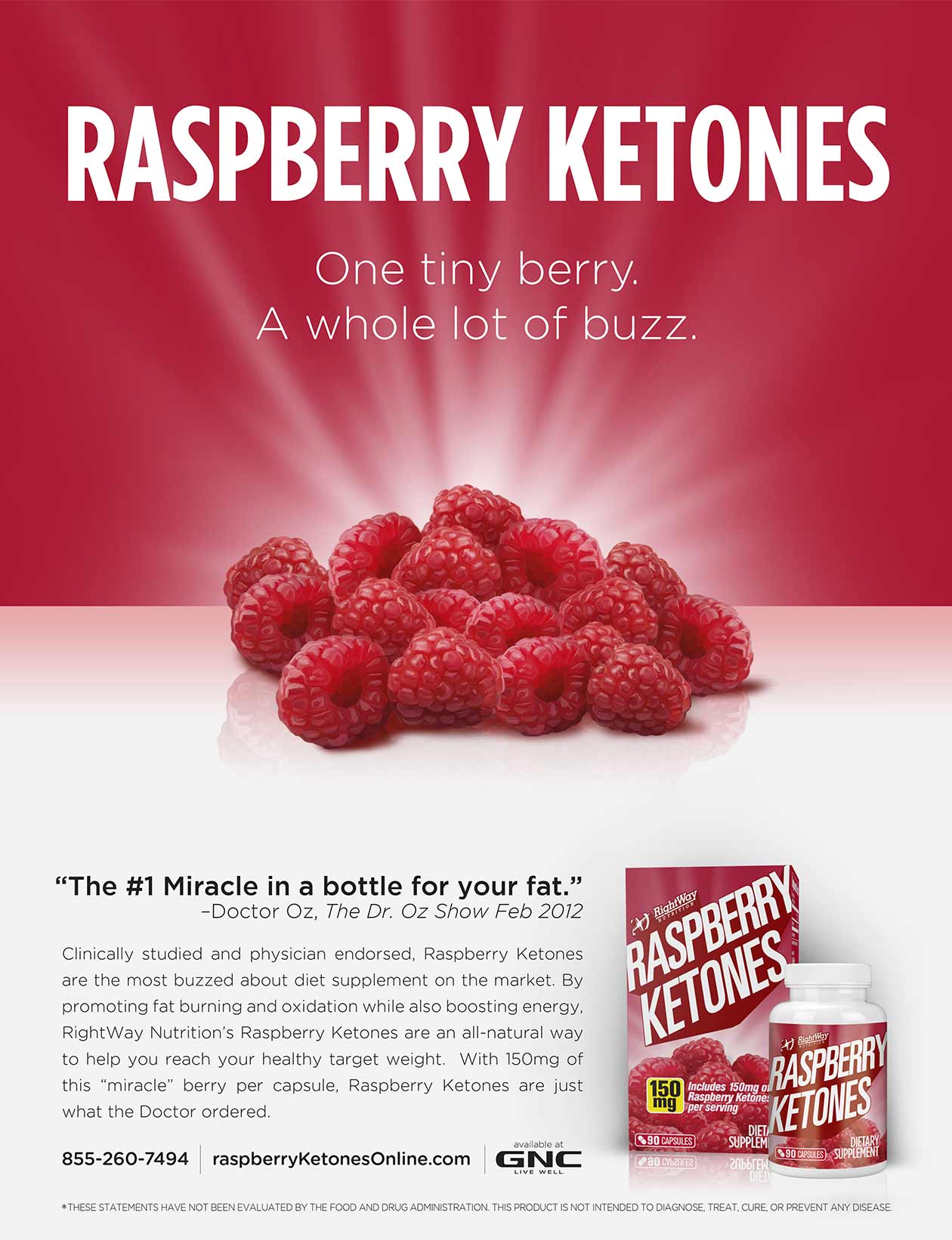 Raspberry Ketones Ad - July 2012
